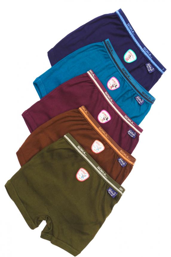 100% Cotton Underwear/Briefs Pack Of 15- Tiny Tushies, लंगोट, नैप्पीस -  Living Brown Private Limited, Mumbai