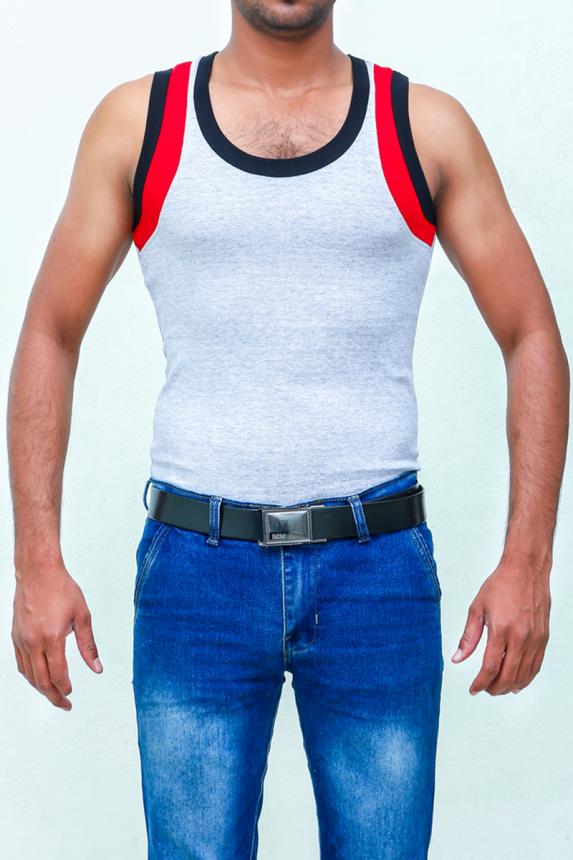 Men Colourblocked Innerwear Gym Vest